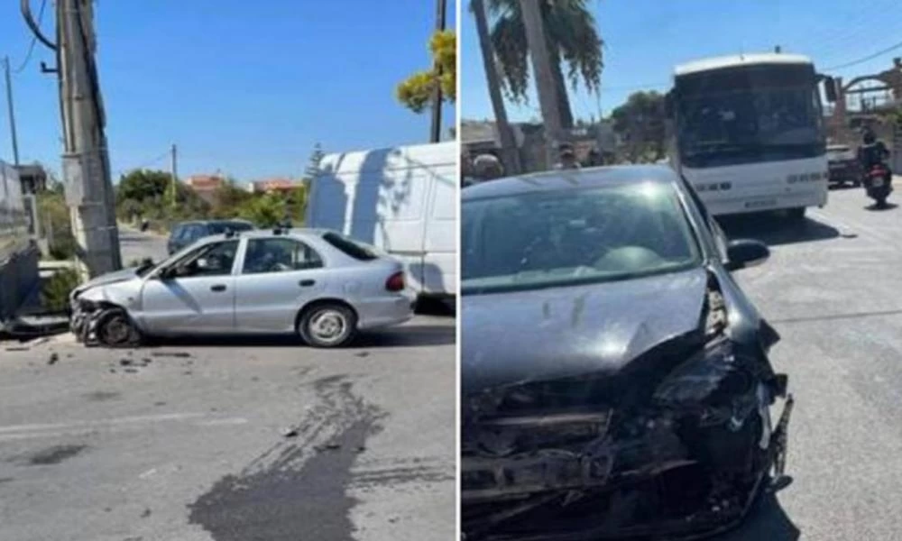 Ατύχημα στην Λούτσα: Τροχαίο σε διασταύρωση με τραυματίες παιδιά